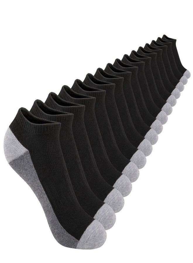 Comfoex Boys Socks 8 Pairs 6-8 4-6 8-10 Years Old Ankle Athletic Low Cut Short Half Cushioned Socks For Big Little Kids - Image 1